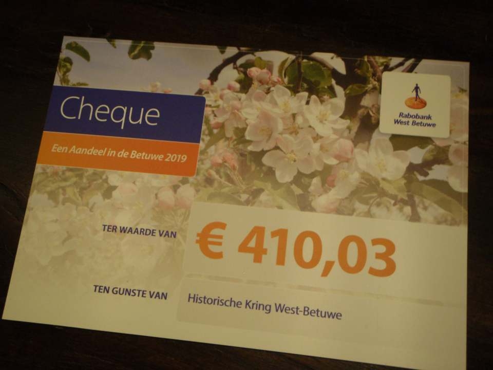 Rabobank aandeel in de Betuwe 2019