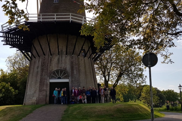 Deelnemers voor de molen Prins van Oranje in Buren